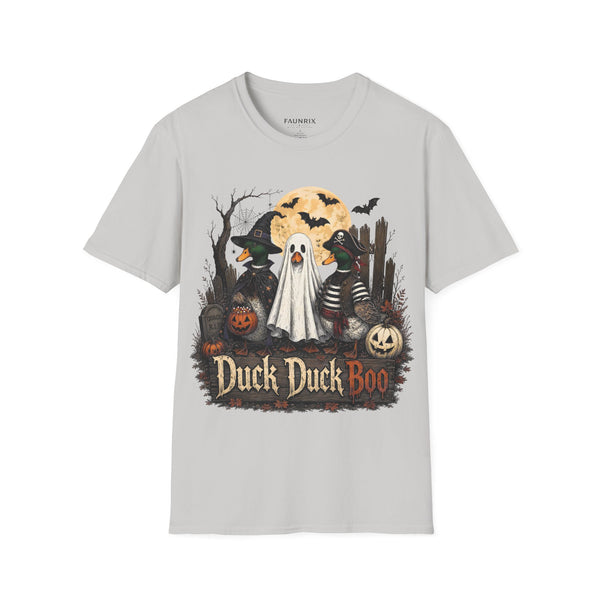 Duck Duck BOO! Halloween T-Shirt — Cute Spooky Duck Costume Tee