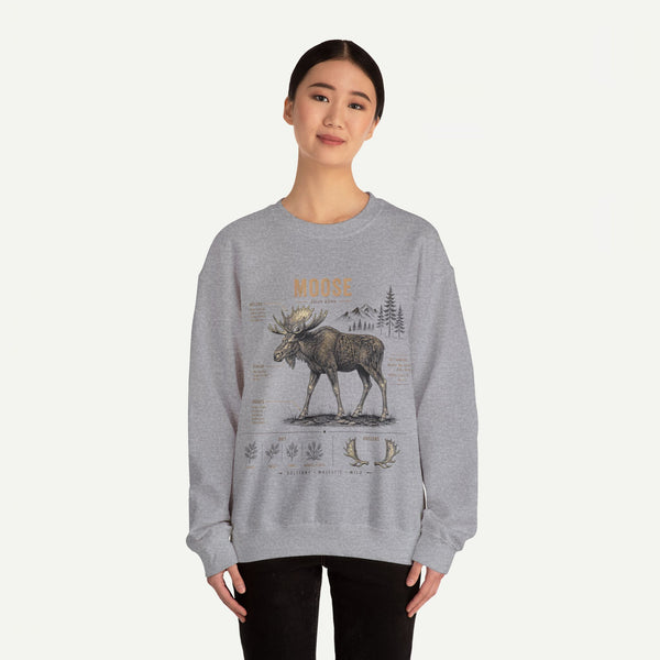 Moose Anatomy  Sweatshirt