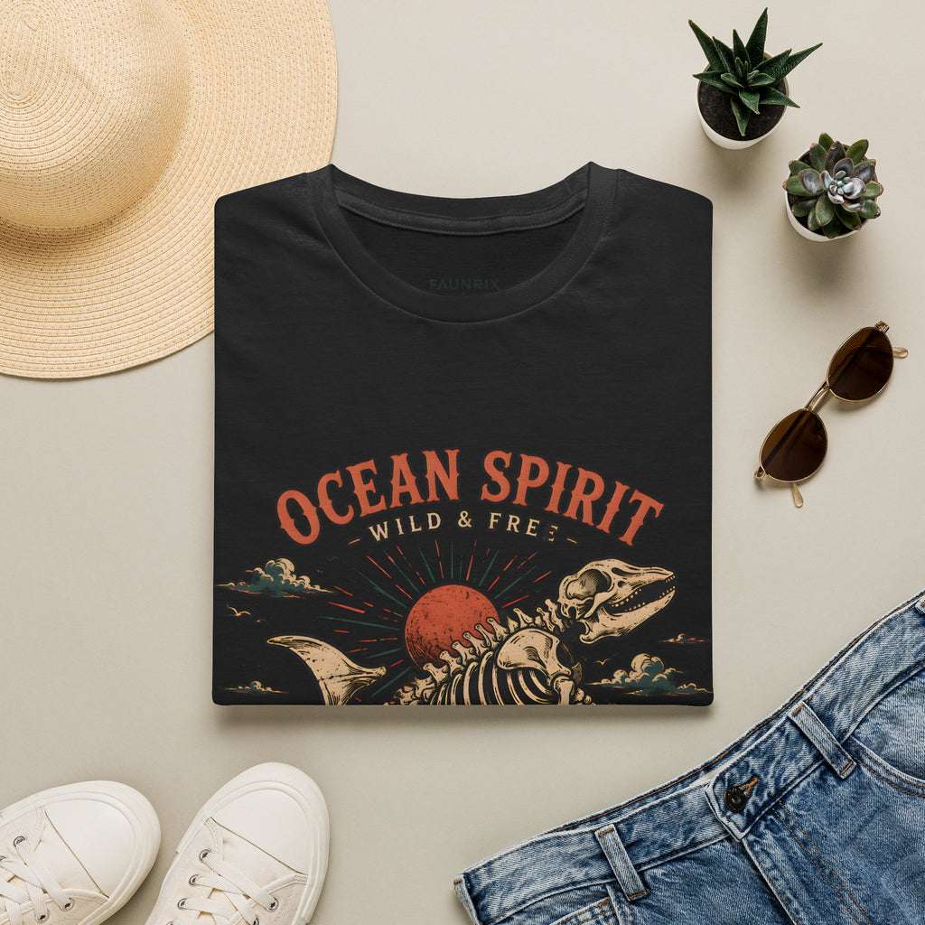 Ocean Spirit T-Shirt — Wild & Free Sea Turtle Graphic Tee