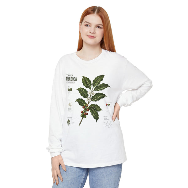 Coffee Arabica Botanical Long Sleeve Tee