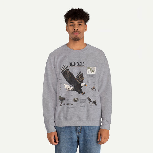 Bald Eagle Anatomy Sweatshirt
