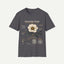Caucasian Peony Botanical Anatomy T-Shirt — Vintage Floral Illustration Tee
