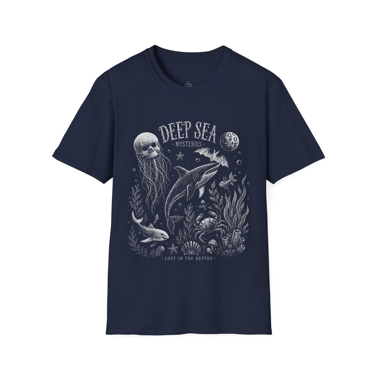 Deep Sea Mysteries T-Shirt — Vintage Ocean Creature Graphic Tee
