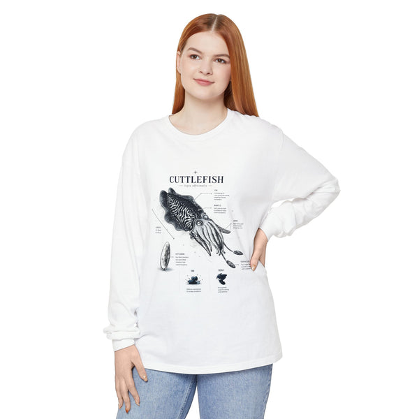Unisex Garment-dyed Long Sleeve T-Shirt