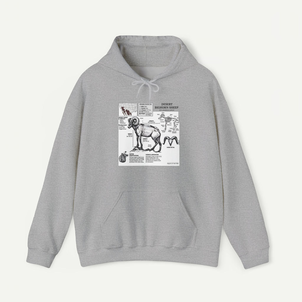 Dog Anatomy Hoodie – Vintage Canine Diagram Sweatshirt