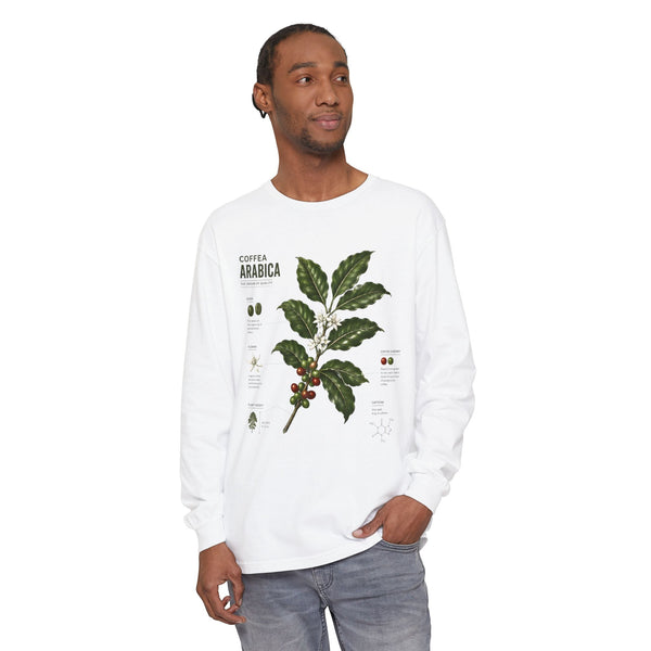 Coffee Arabica Botanical Long Sleeve Tee