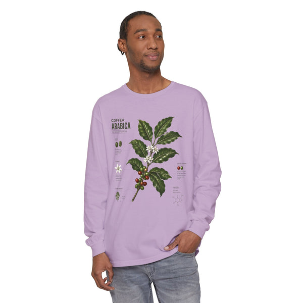 Coffee Arabica Botanical Long Sleeve Tee