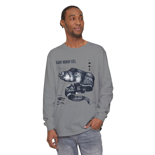 Giant Moray Eel Anatomy Long Sleeve Shirt