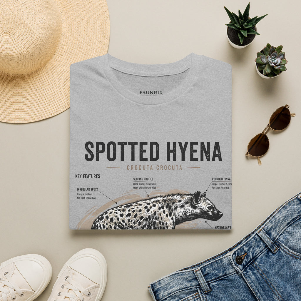 Spotted Hyena Anatomy T-Shirt — Vintage Wildlife Tee