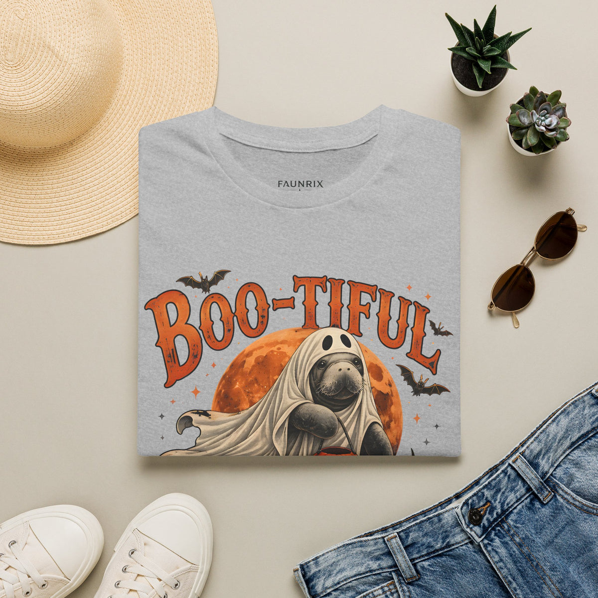 Halloween Boo-tiful Ghost Dog T-Shirt