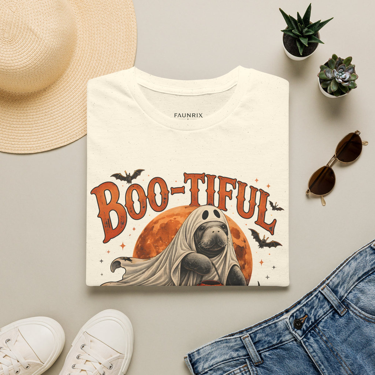 Halloween Boo-tiful Ghost Dog T-Shirt