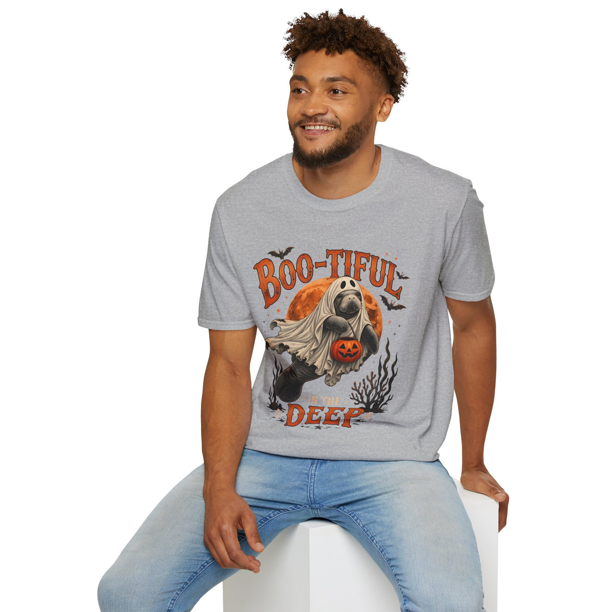 Halloween Boo-tiful Ghost Dog T-Shirt
