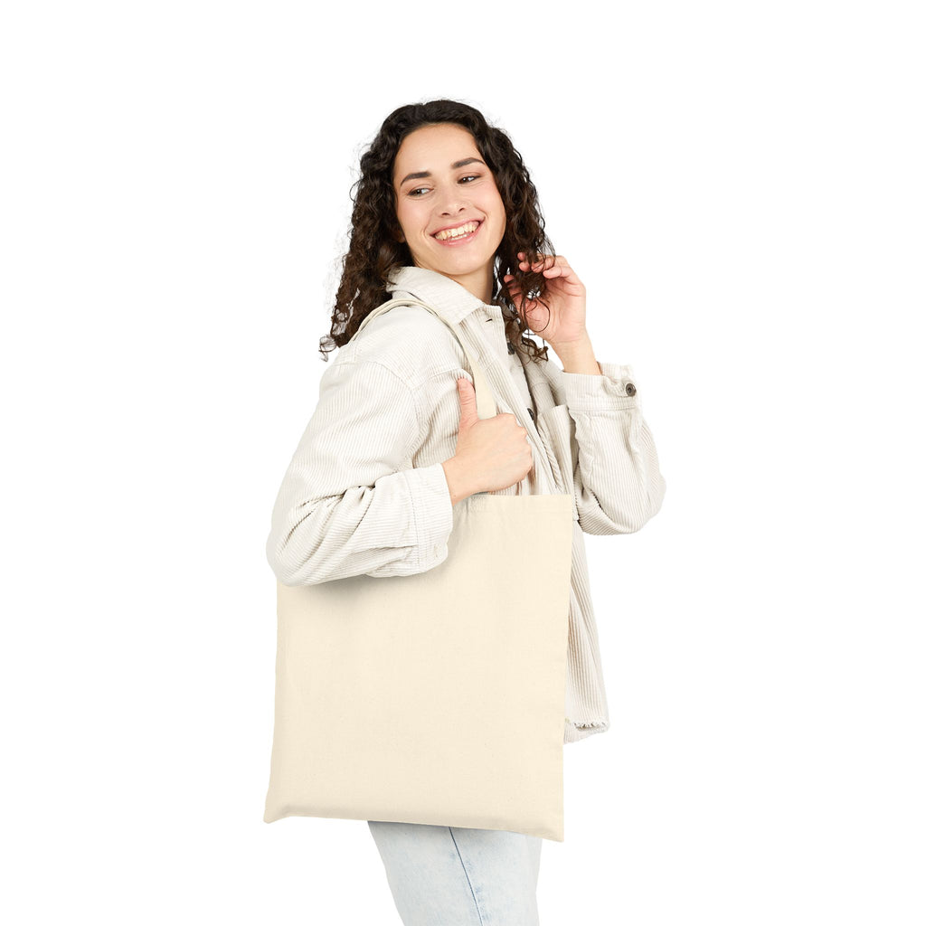 Veiled Lady Stinkhorn Tote Bag — Botanical Mushroom Illustration Canvas Tote