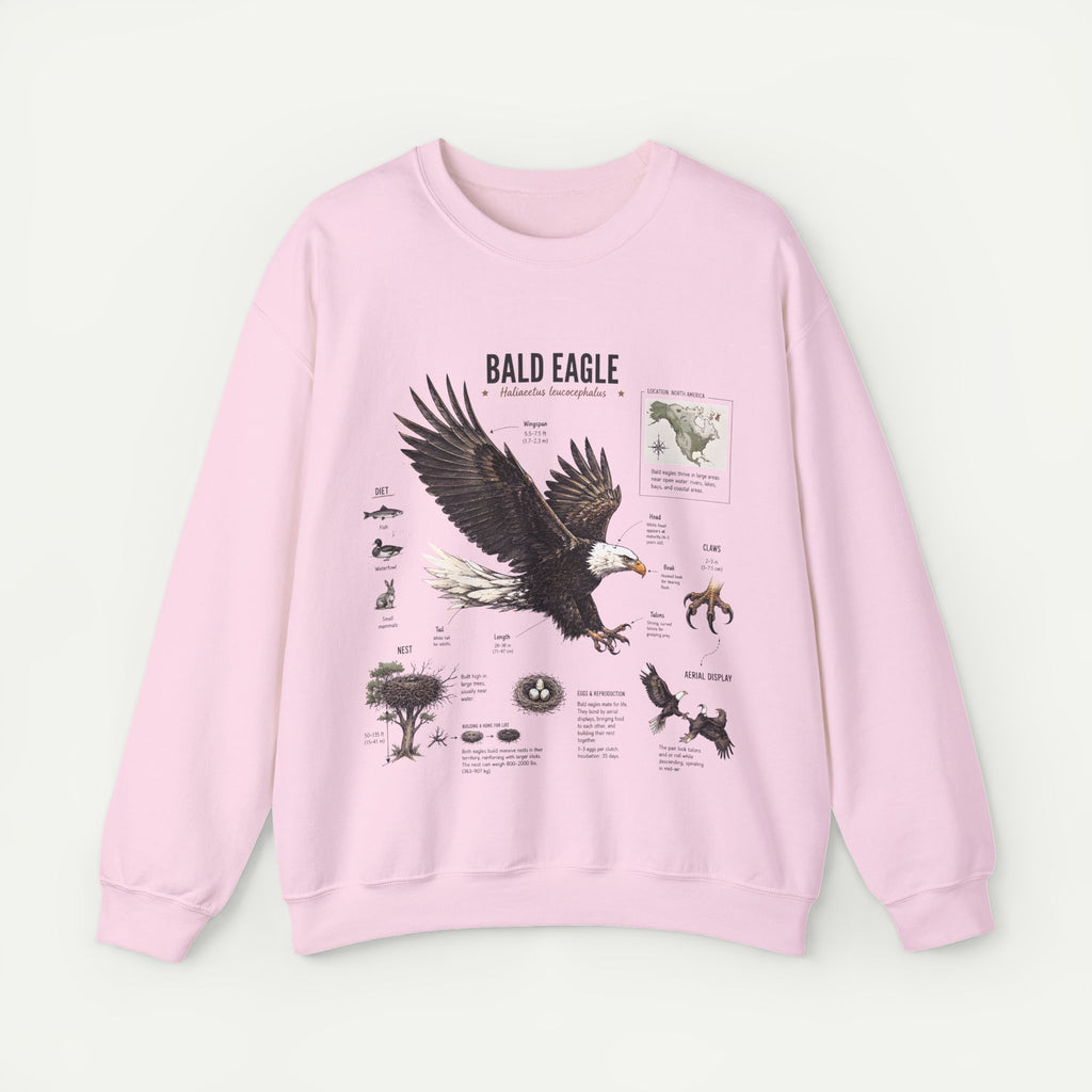 Bald Eagle Anatomy Sweatshirt
