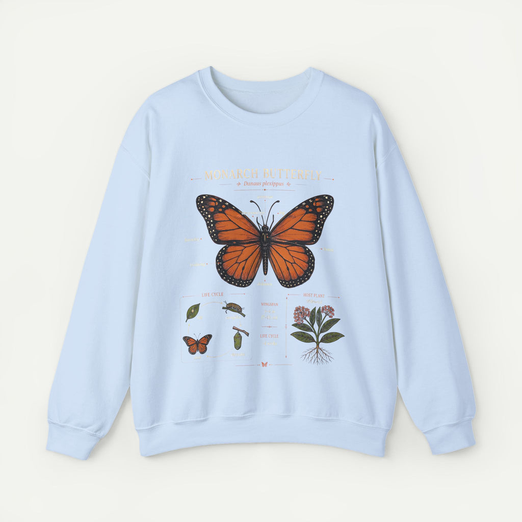 Monarch Butterfly Anatomy Sweatshirt