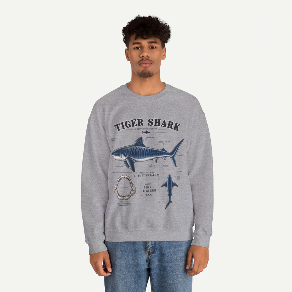 Tiger Shark Anatomy Sweatshirt