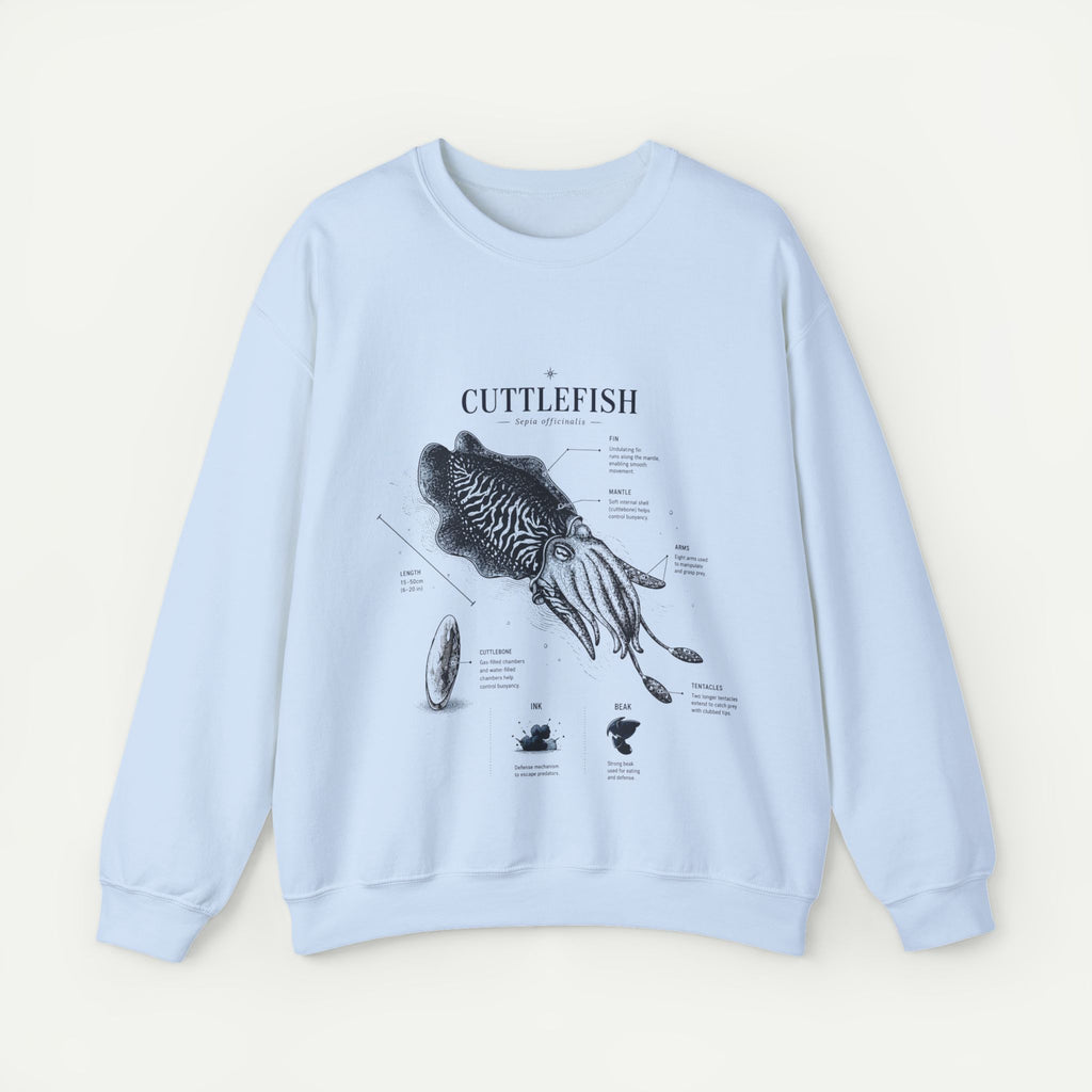 Cuttlefish Anatomy Crewneck Sweatshirt