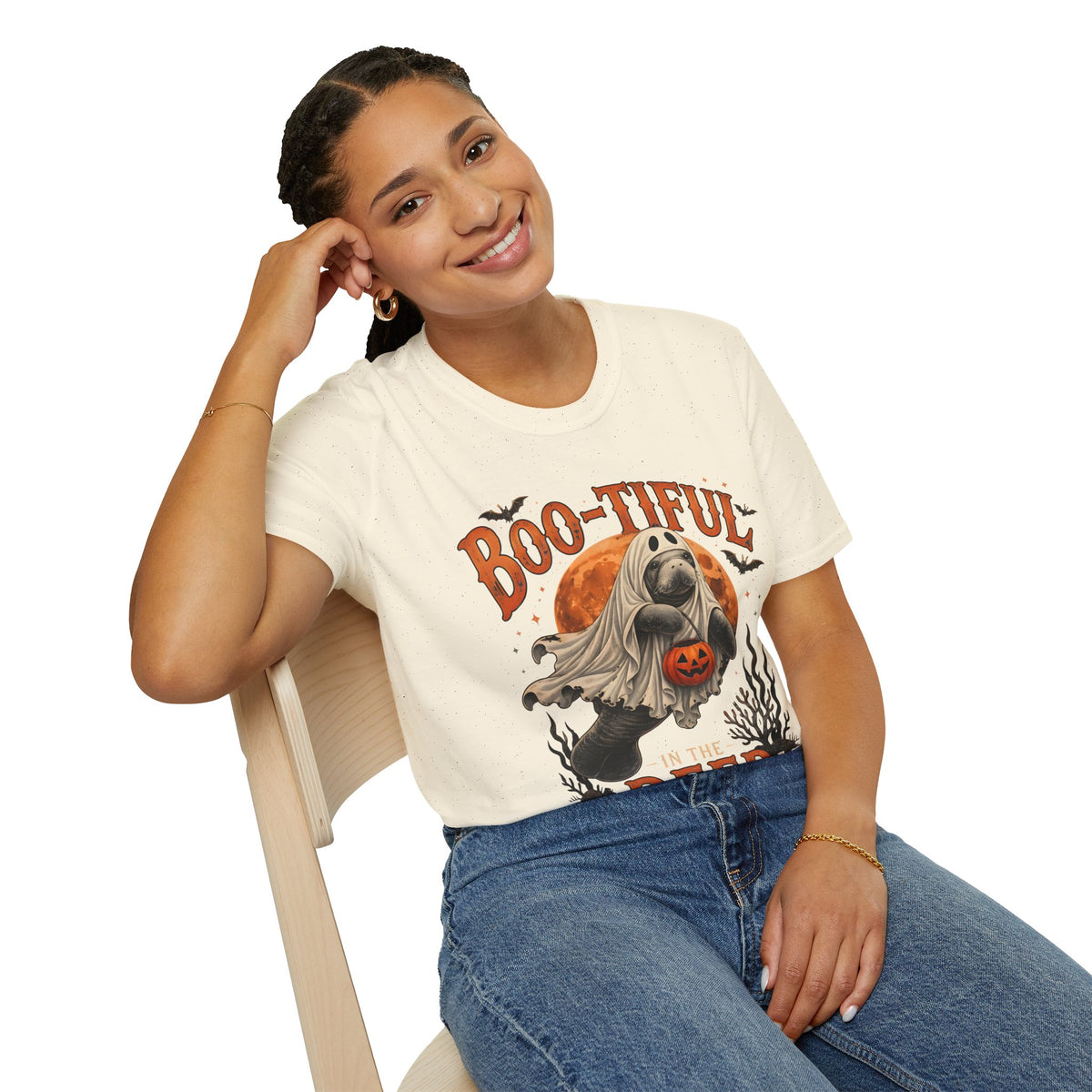 Halloween Boo-tiful Ghost Dog T-Shirt