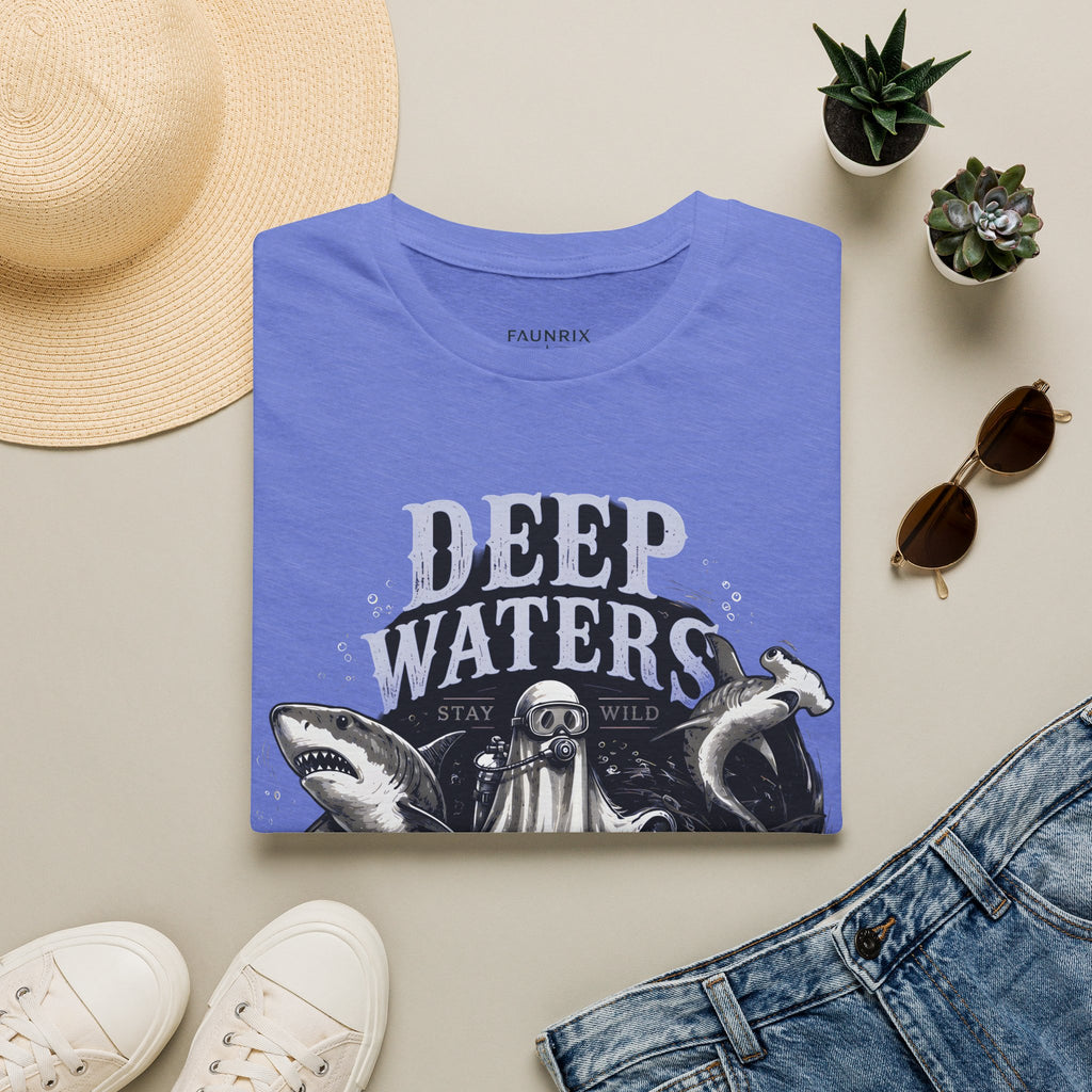 Deep Waters Graphic T-Shirt — ‘Deep Waters’ Ocean Monster Tee