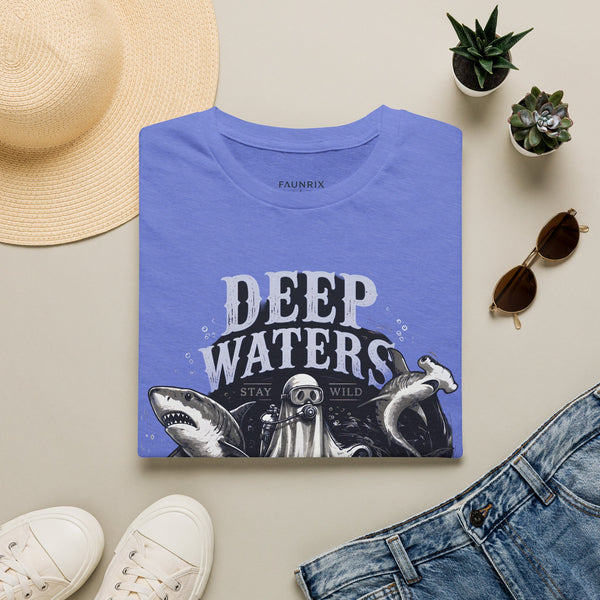 Deep Waters Graphic T-Shirt — ‘Deep Waters’ Ocean Monster Tee