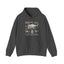 Shark Anatomy Hoodie — Vintage Megalodon Illustration Pullover