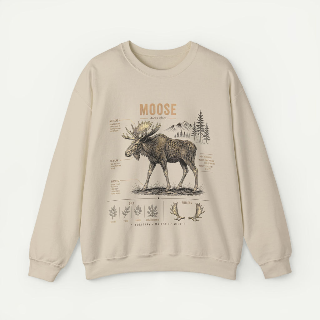 Moose Anatomy  Sweatshirt