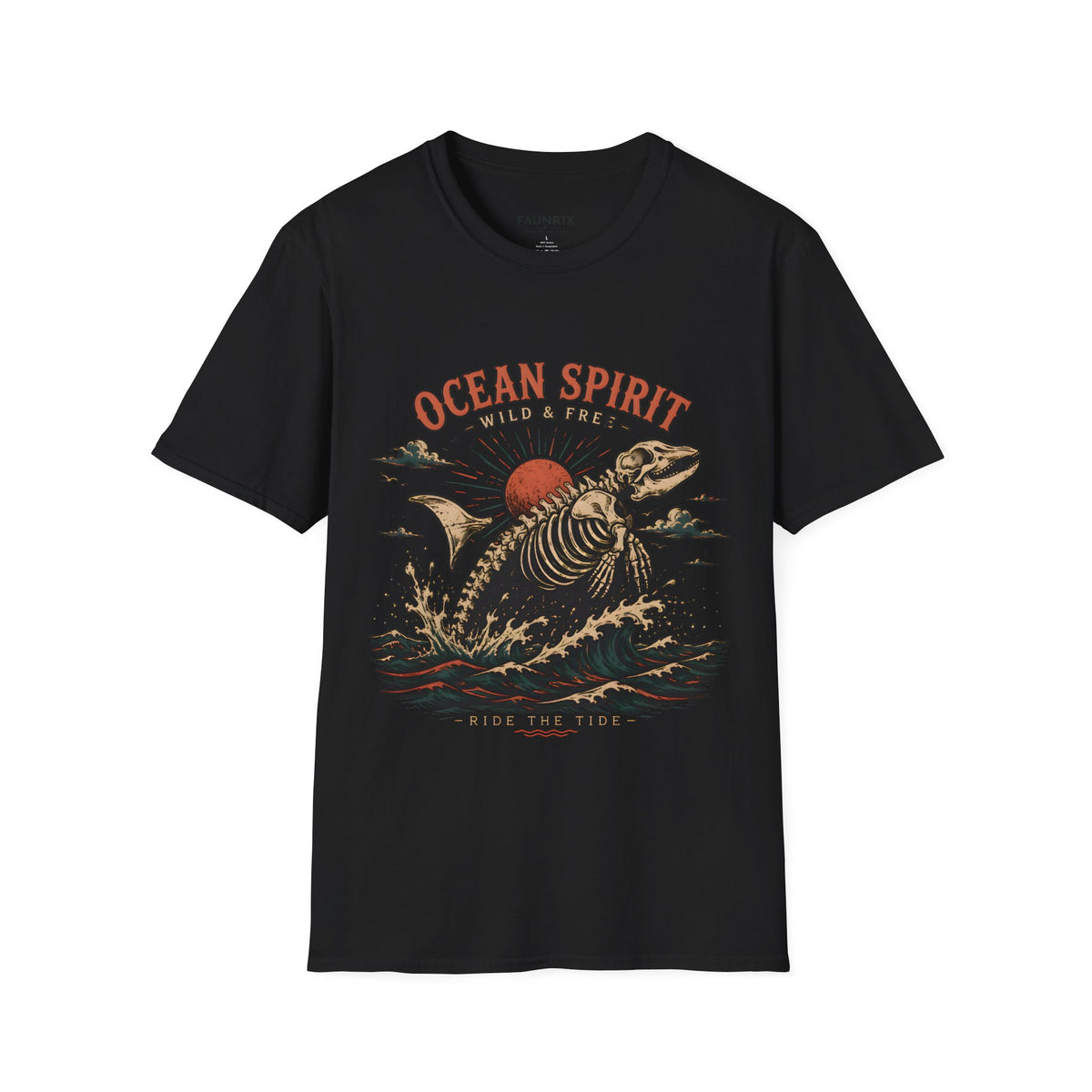 Ocean Spirit T-Shirt — Wild & Free Sea Turtle Graphic Tee