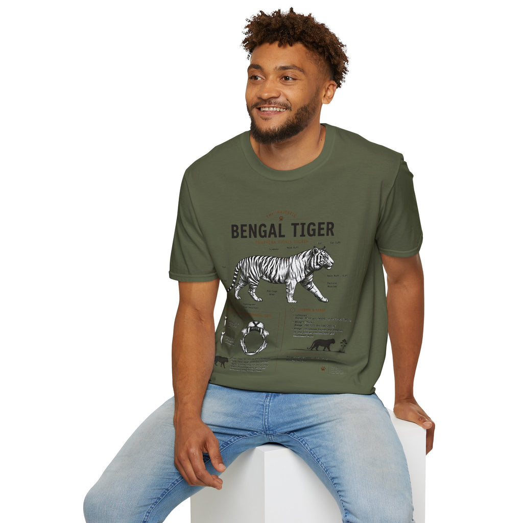 Bengal Tiger Vintage Anatomy T-Shirt