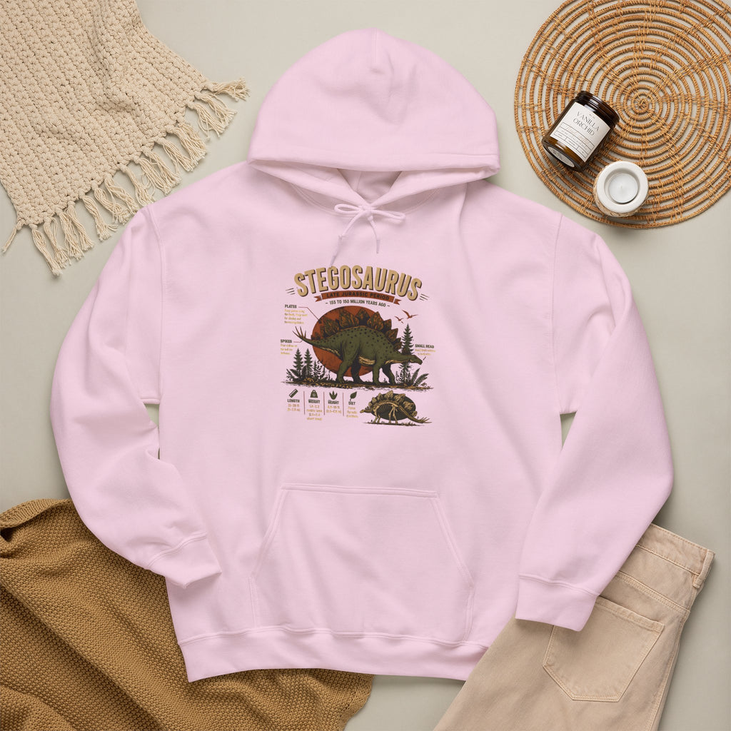 Stegosaurus Vintage Anatomy Hoodie – Retro Dino Nature Sweatshirt
