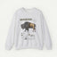 American Bison Anatomy Sweatshirt — Vintage Wildlife Illustration Crewneck