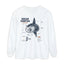 Sunfish Anatomy Long Sleeve Tee — Ocean Sunfish Diagram Shirt