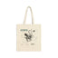 Octopus Canvas Anatomy Tote Bag – Vintage Sea Creature Illustration Eco Shopper