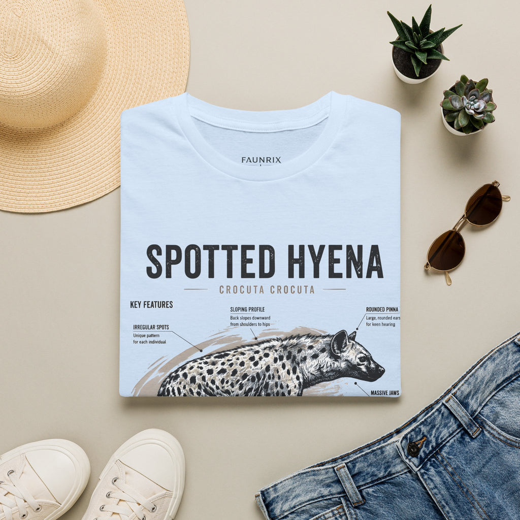 Spotted Hyena Anatomy T-Shirt — Vintage Wildlife Tee