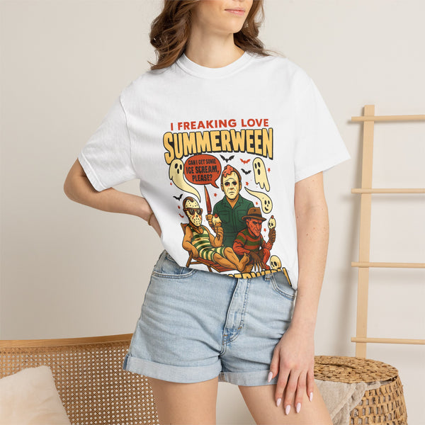 Summerween T-Shirt – I Freaking Love Summerween Graphic Tee