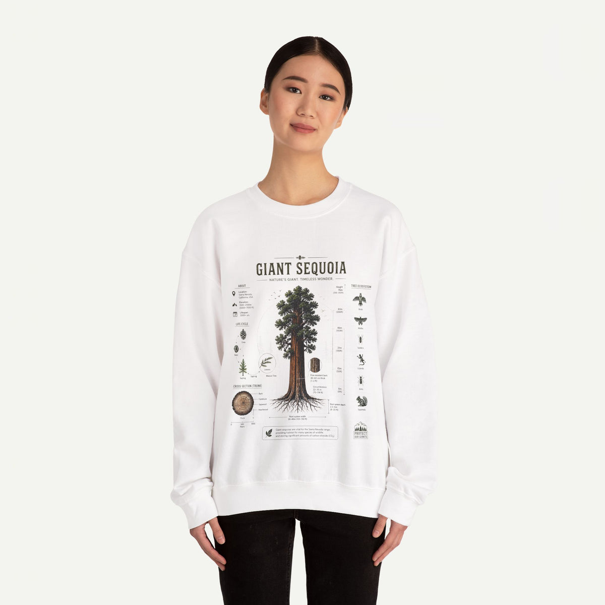 Giant Sequoia Botanical Sweatshirt