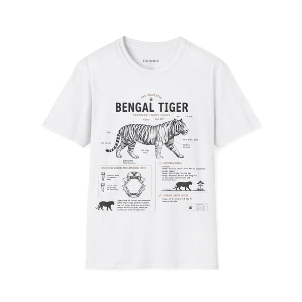 Bengal Tiger Vintage Anatomy T-Shirt