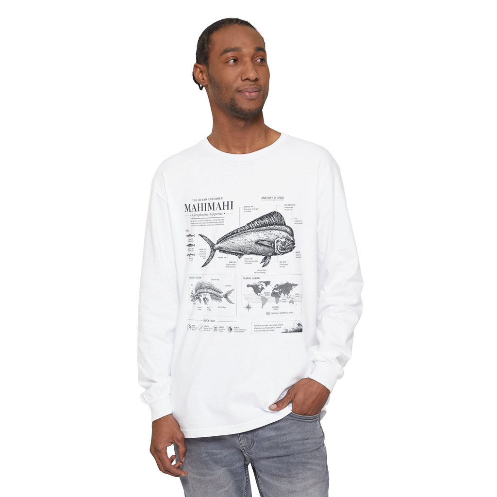 Mahimahi Fish Anatomy Long Sleeve Shirt
