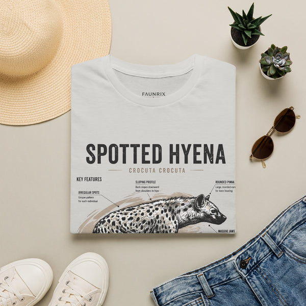 Spotted Hyena Anatomy T-Shirt — Vintage Wildlife Tee