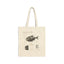 Fish Anatomy Canvas Tote — Vintage Scientific Illustration Cotton Bag
