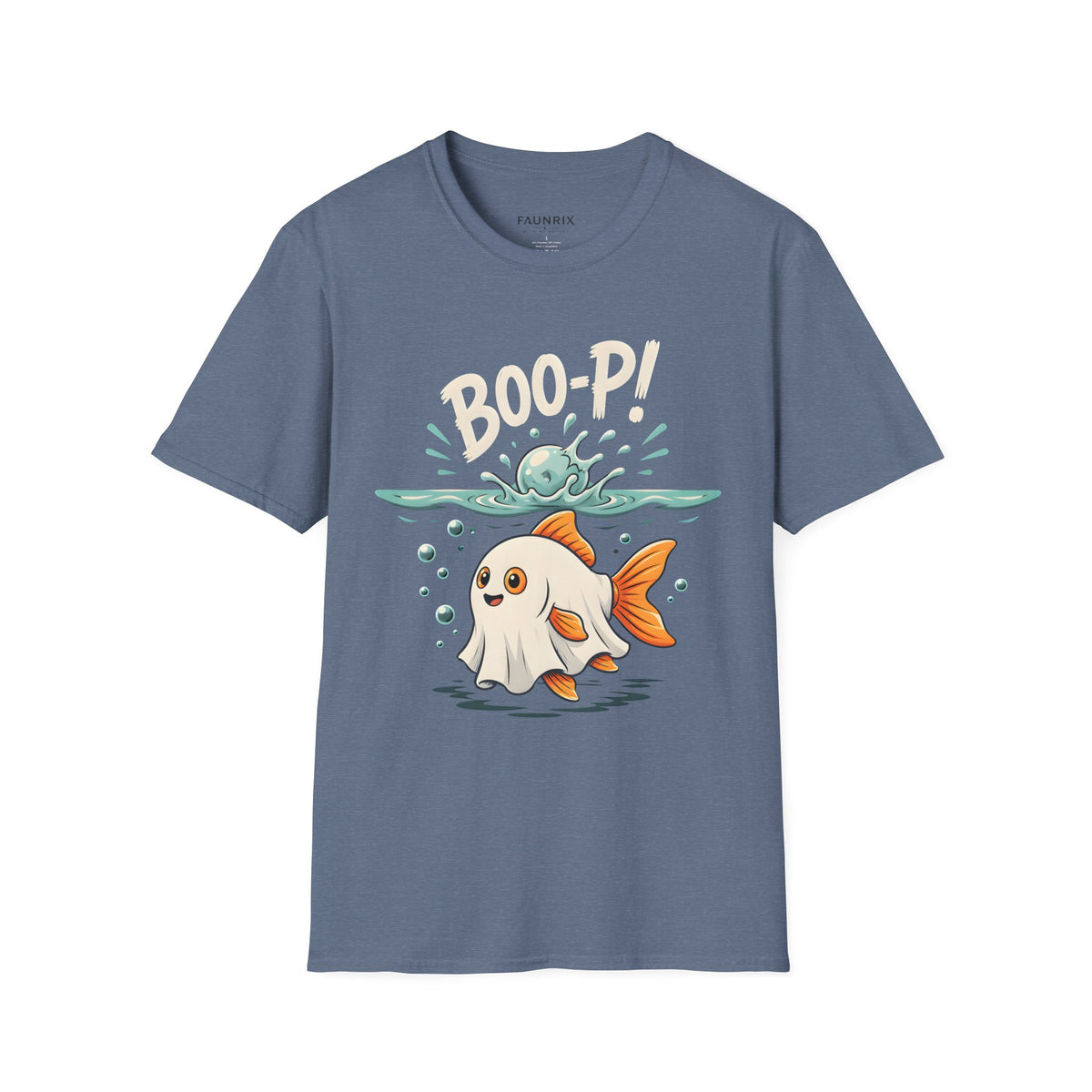 Ghost Fish T-Shirt — Cute Boo-P!Halloween Graphic Tee