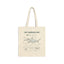 Great Hammerhead Shark Anatomy Canvas Tote Bag — Marine Biology Diagram Beach Bag