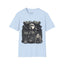 Halloween 'Trick or Treat' T-Shirt — Spooky Moon & Creatures Graphic