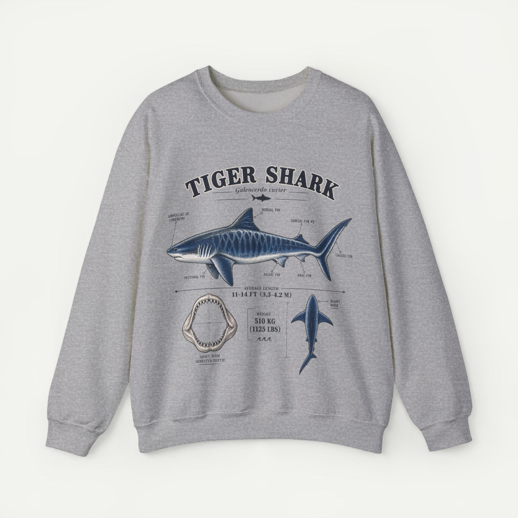 Tiger Shark Anatomy Sweatshirt