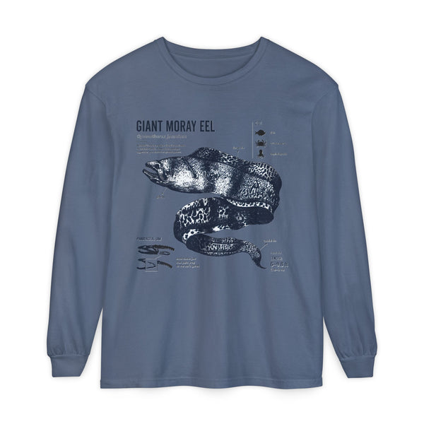 Giant Moray Eel Anatomy Long Sleeve Shirt