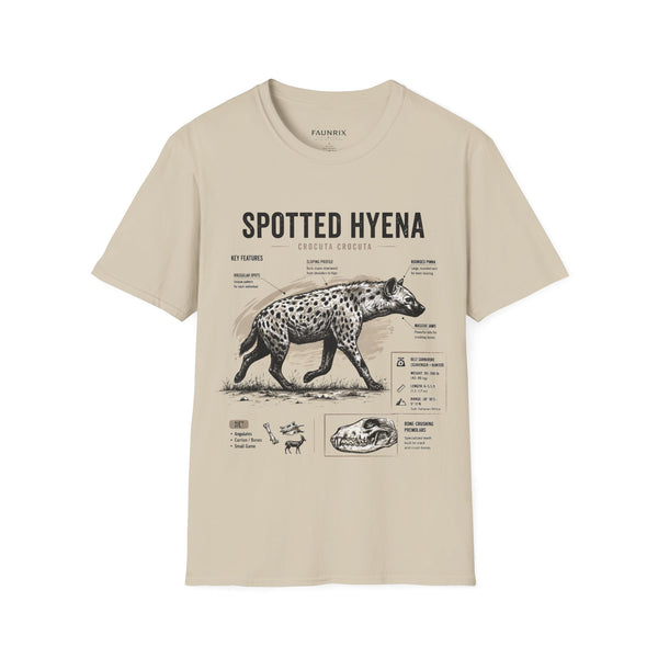 Spotted Hyena Anatomy T-Shirt — Vintage Wildlife Tee