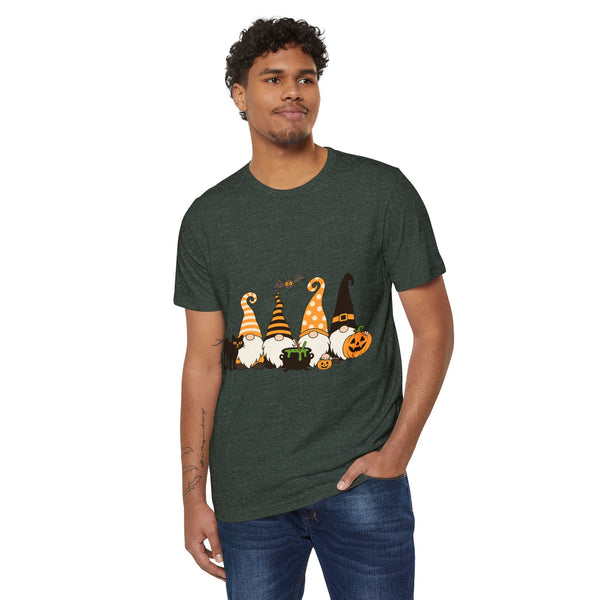 Halloween Gnome T-Shirt — Cute Spooky Gnomes, Pumpkins & Black Cat Tee