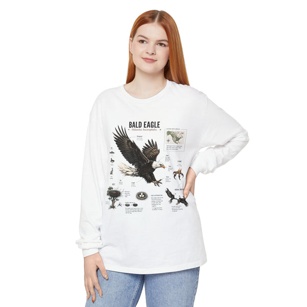 Bald Eagle Anatomy Long Sleeve Tee