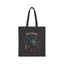 Cuttlefish Anatomy Tote Bag – Vintage Marine Illustration Cotton Canvas Shopper