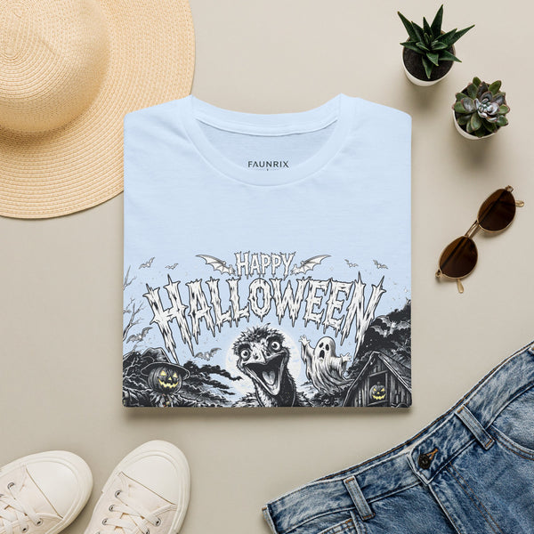 Halloween Vintage Goose T-Shirt — Happy Halloween Retro Horror Graphic