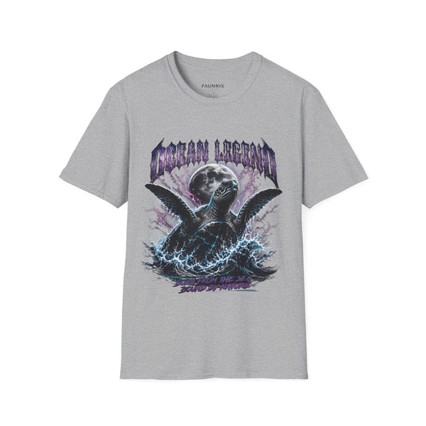 Ocean Legend T-Shirt — Mystic Sea Turtle Graphic Tee